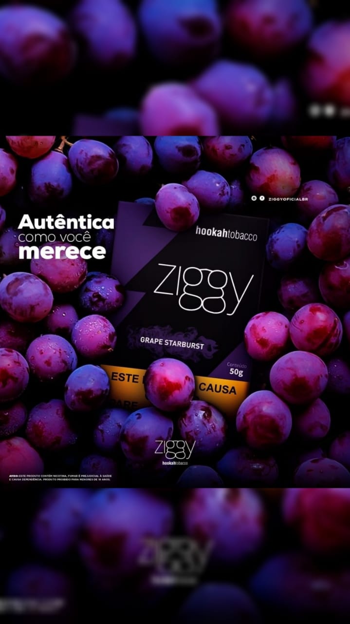 Lançamento Ziggy Grape Starburst